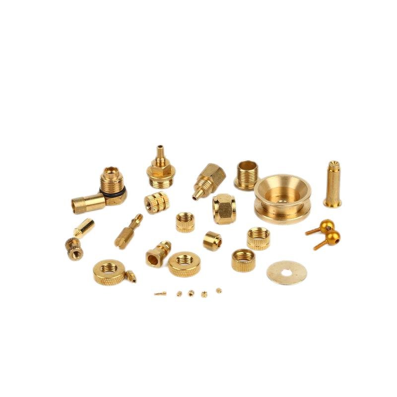 CNC Hardware Processing Knurled Copper Nut Injection Straight Twill Copper Insert Embedded Parts Sheet Metal Fabrication