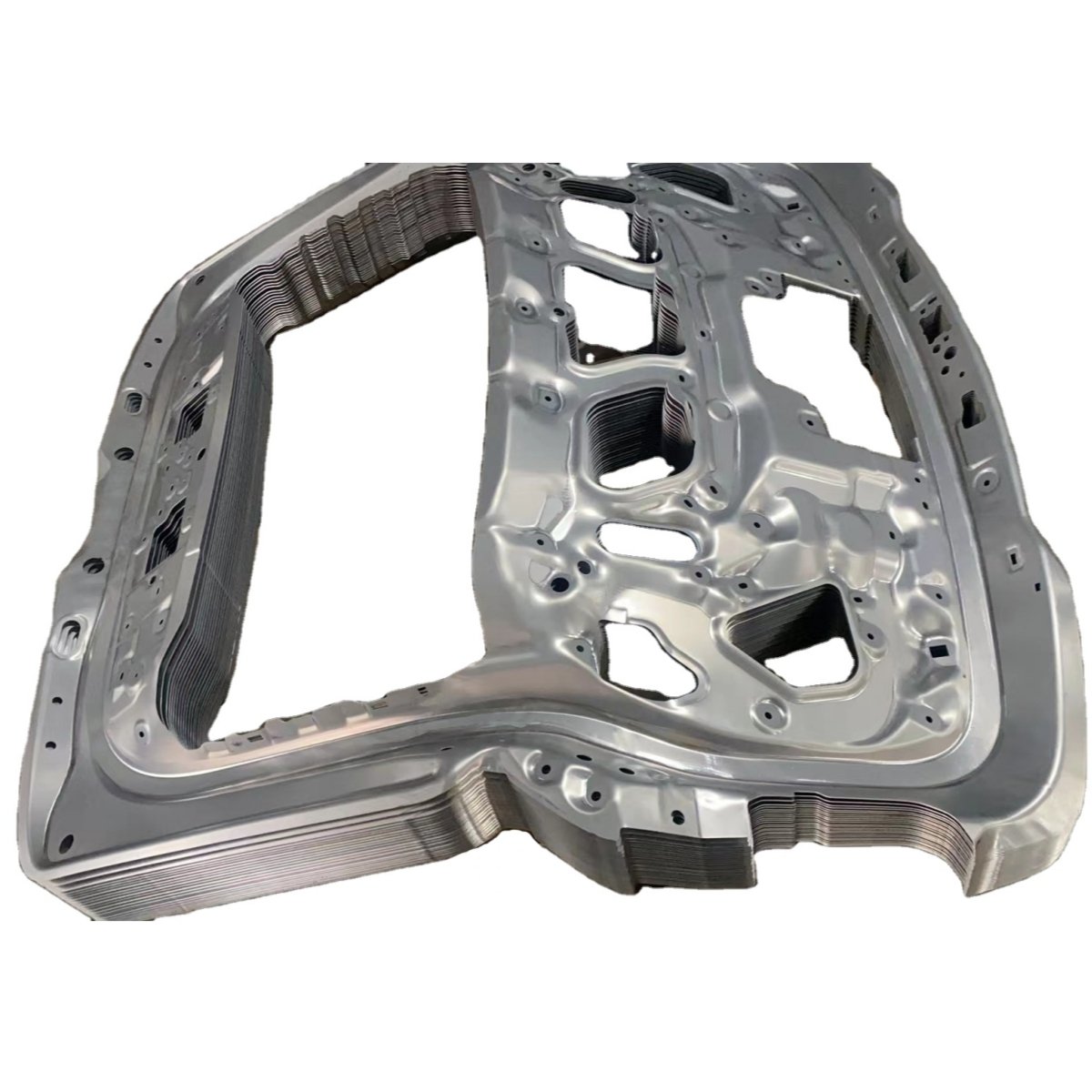 Custom CNC Sheet Metal Laser Cutting Bending Parts Stamping Service Steel Aluminum Sheet Metal Punch Processing Fabrication