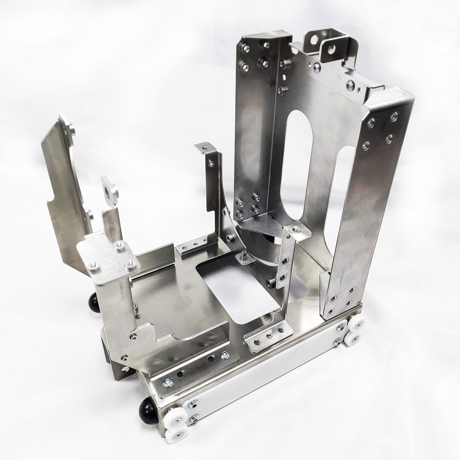 Custom bending welding aluminum sheet metal box custom sheet metal fabrication