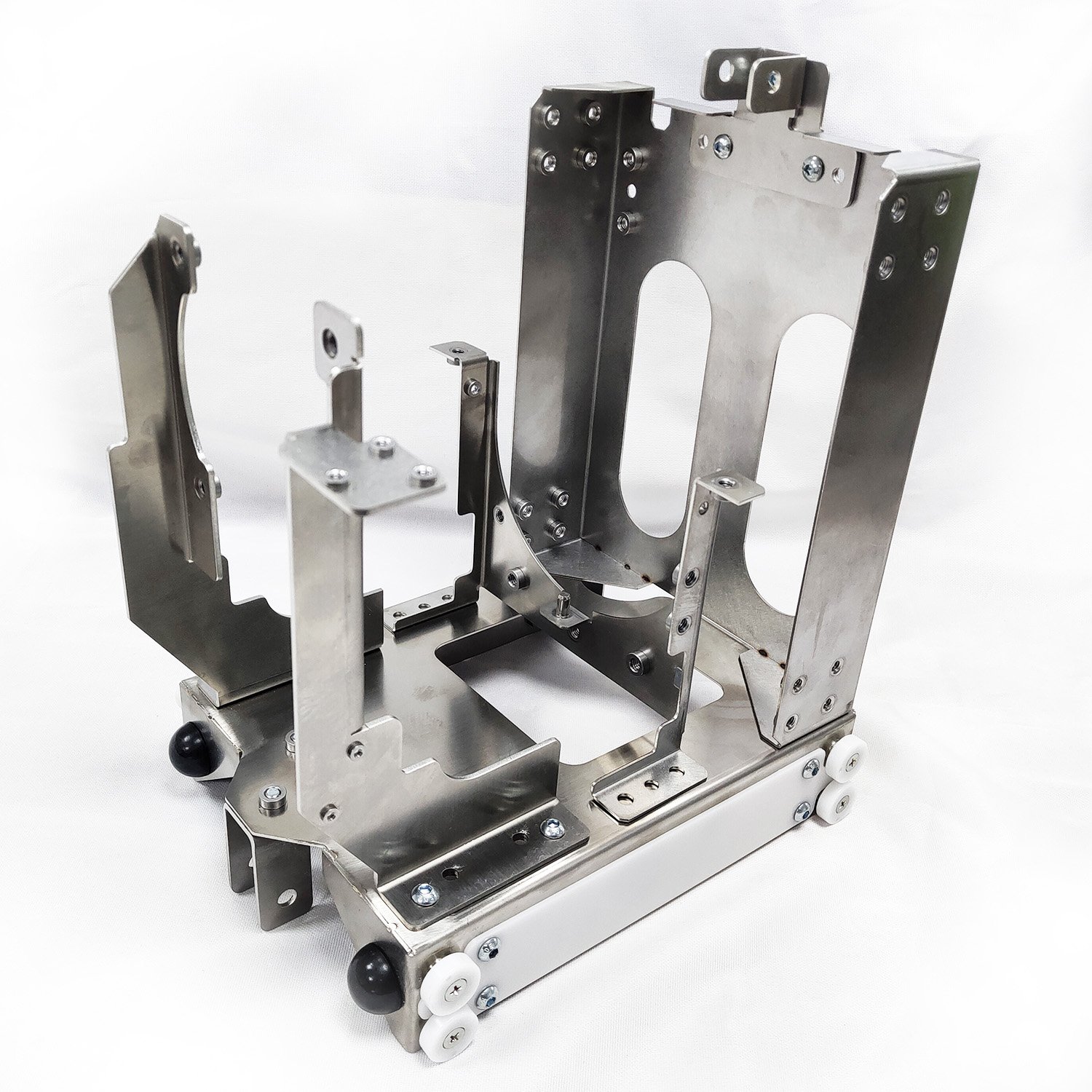 Custom bending welding aluminum sheet metal box custom sheet metal fabrication