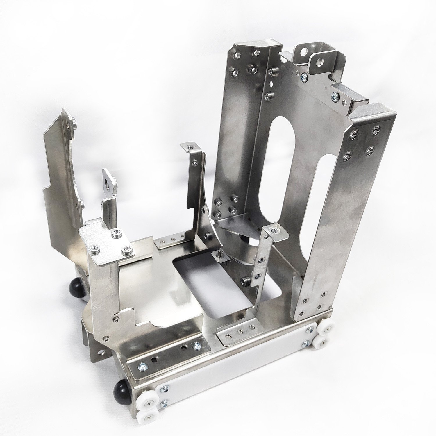 Custom bending welding aluminum sheet metal box custom sheet metal fabrication