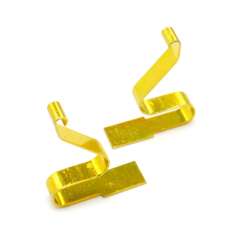 Custom Sheet Metal Fabrication Stamping Bending Parts Brass Electrical Shrapnel Contact Spring