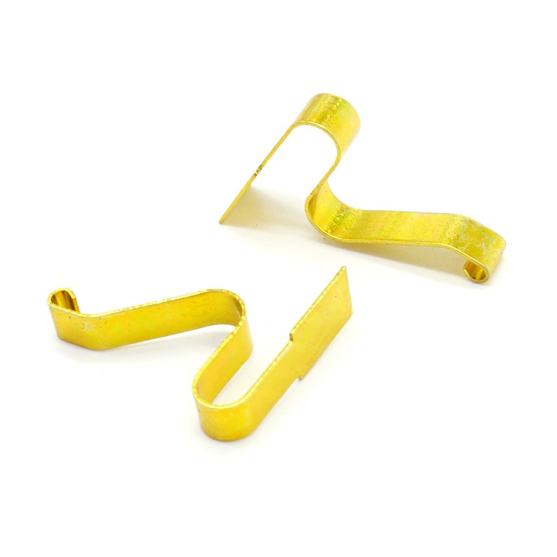 Custom Sheet Metal Fabrication Stamping Bending Parts Brass Electrical Shrapnel Contact Spring
