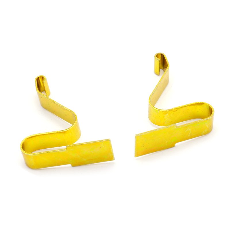 Custom Sheet Metal Fabrication Stamping Bending Parts Brass Electrical Shrapnel Contact Spring