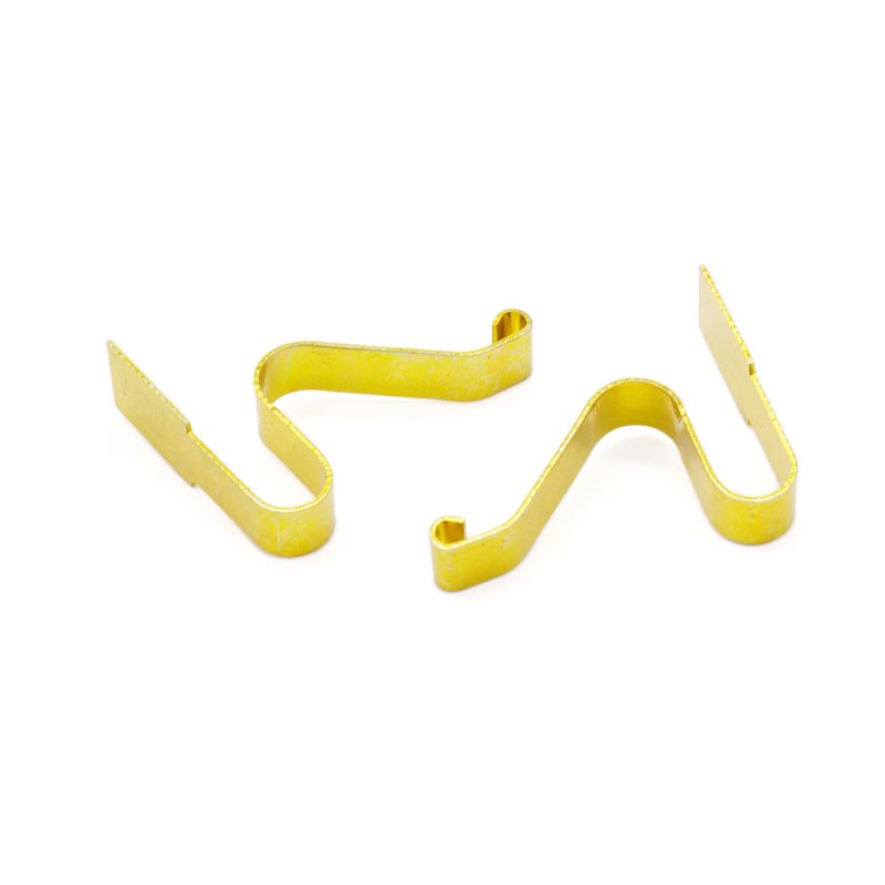 Custom Sheet Metal Fabrication Stamping Bending Parts Brass Electrical Shrapnel Contact Spring