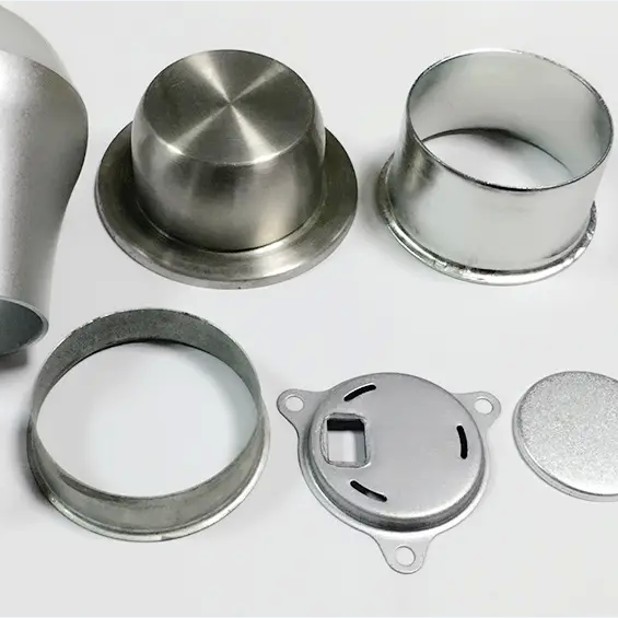 Factory Custom Metal Stamping Part Sheet Metal Fabrication Service Deep Drawn CNC Stamped Parts