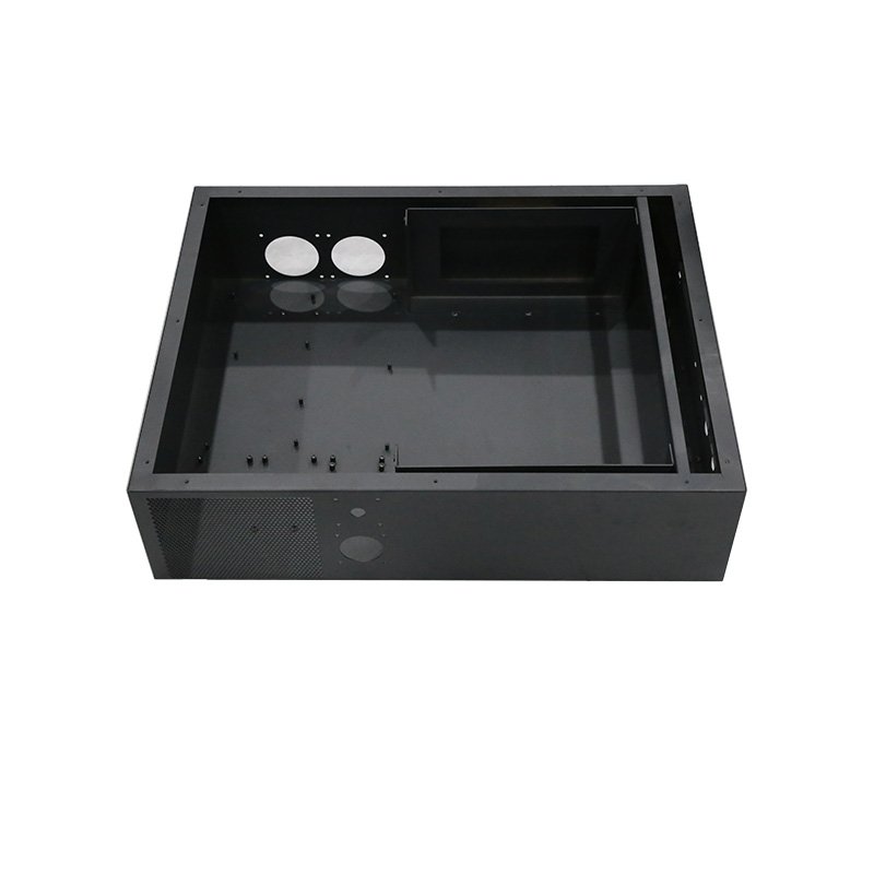 Custom stainless steel aluminium laser cut metal box welding bending service stamping parts sheet metal fabrication
