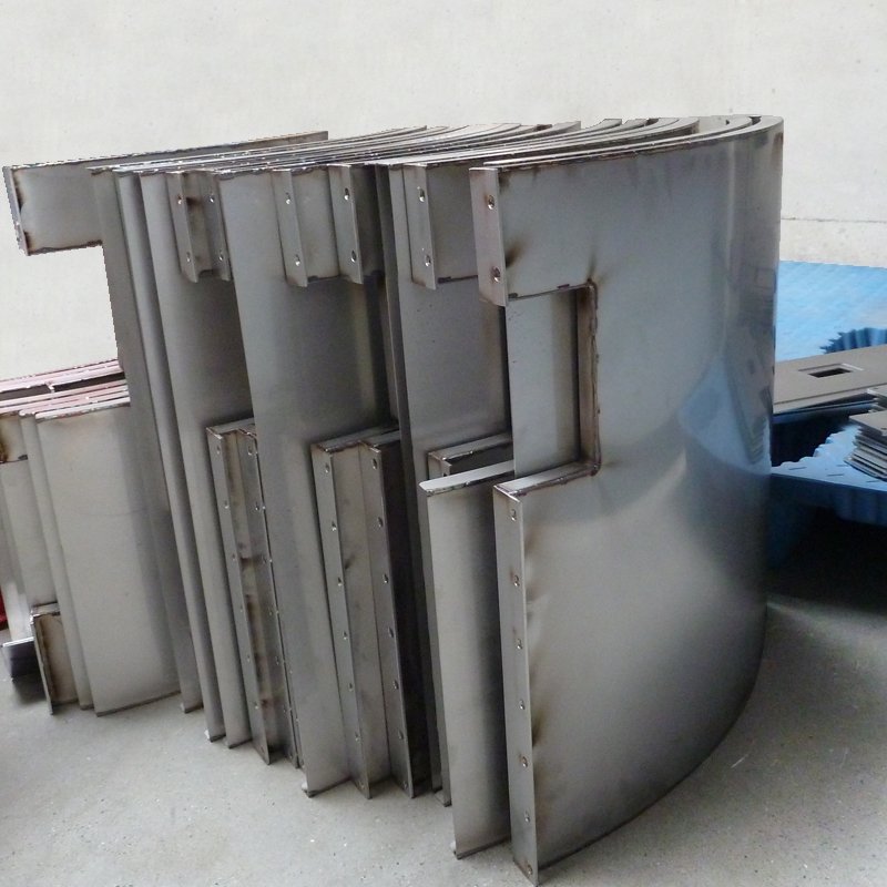 customized stainless steel aluminum laser cutting sheet metal fabrication bending part