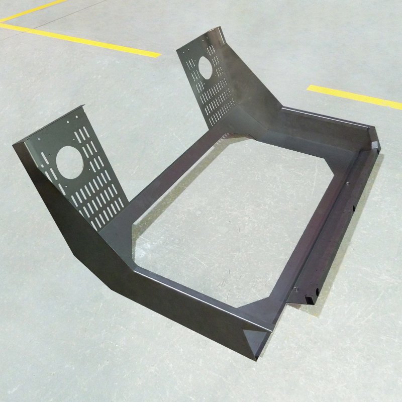 customized stainless steel aluminum laser cutting sheet metal fabrication bending part