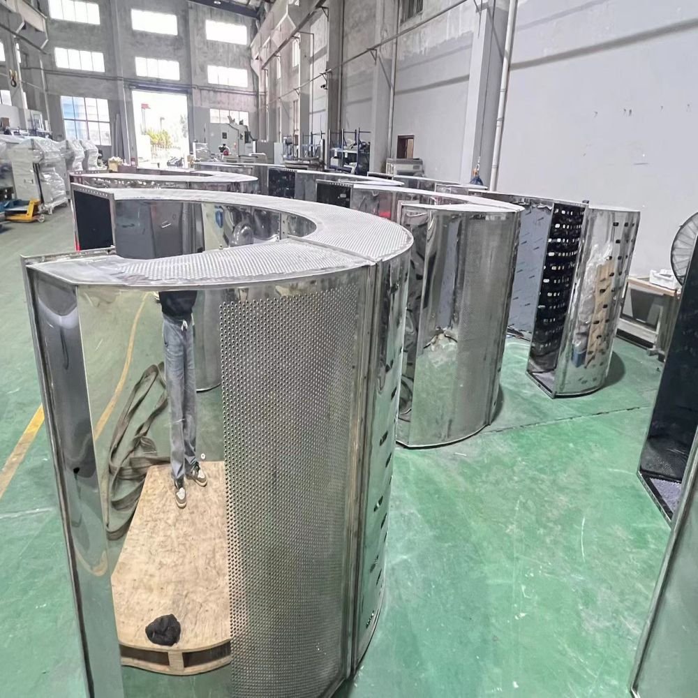 Custom Laser Cutting Bending Service Precision Metal Stainless Steel Sheet Metal Fabrication Stamped Products