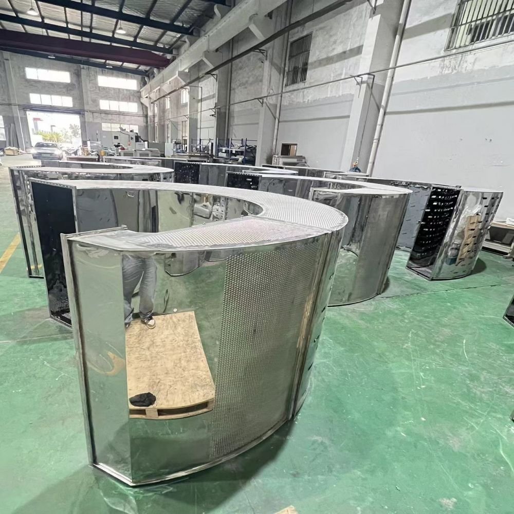 Custom Laser Cutting Bending Service Precision Metal Stainless Steel Sheet Metal Fabrication Stamped Products