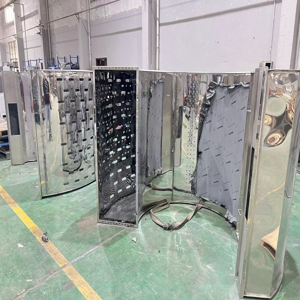 Custom Laser Cutting Bending Service Precision Metal Stainless Steel Sheet Metal Fabrication Stamped Products