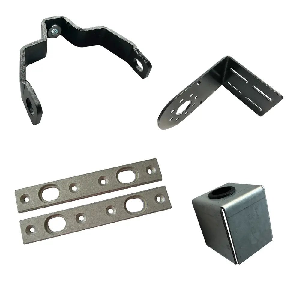Direct Factory Sheet Metal Fabrication Machine Aluminum Stainless Steel Stamping Custom Design Welding Sheet Metal Bending Plate