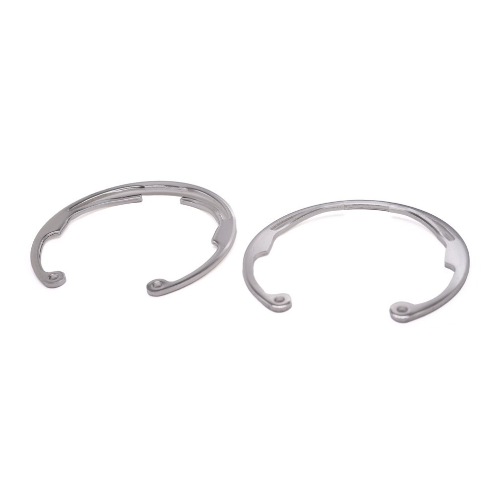 Custom Sheet Metal Fabrication Parts Internal Retaining Ring C Type Inner Hole External Circlip Retaining Shaft Snap
