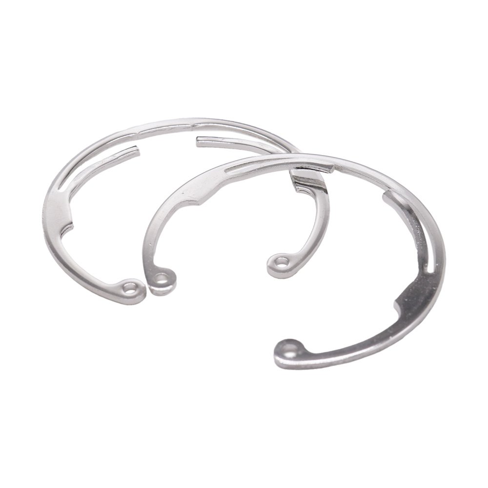 Custom Sheet Metal Fabrication Parts Internal Retaining Ring C Type Inner Hole External Circlip Retaining Shaft Snap