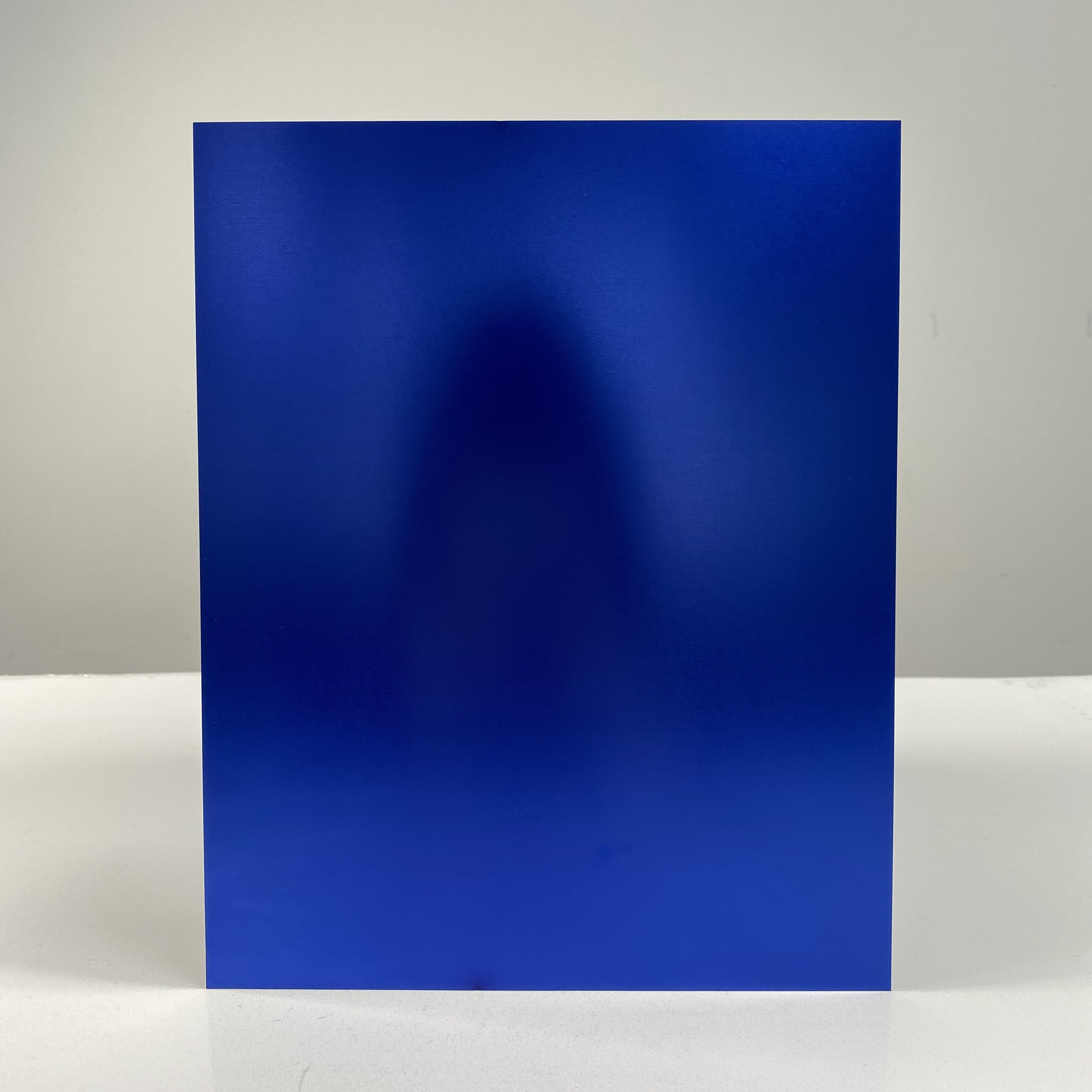 OEM factory sheet metal fabrication Anodized aluminum plates Gold and blue anodized aluminum plate