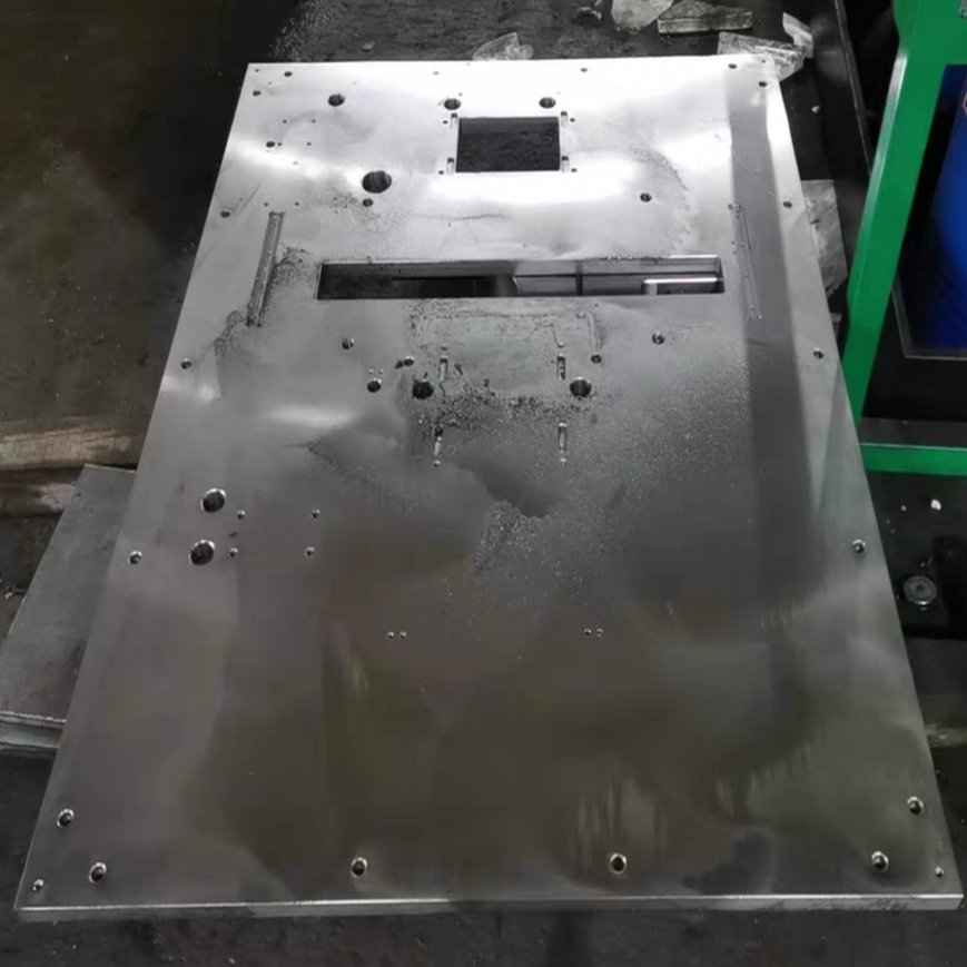 5052 Aluminum Sheet Metal for Auto Custom Fabrication Service with Laser Cutting Parts Iron & Brass Materials