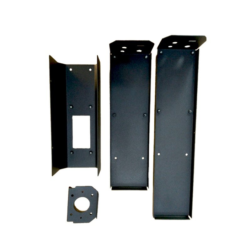 E-era 2U 19in Server Rack Enclosure Metal Panel Punch Video Adapter Connectors Blank Patch Panel 2U Blanking Rack Mount Jack