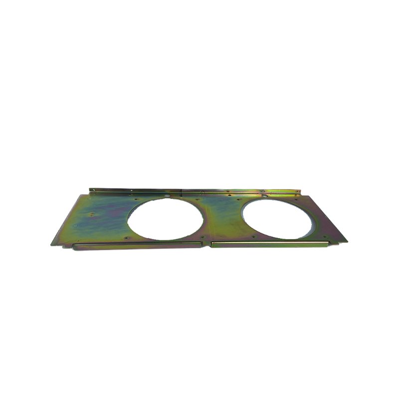 Qingdao Sheet Metal Fabrication Service Steel /Aluminum Laser Cutting Process Sheet Metal tamping Parts with Zinc Finishing