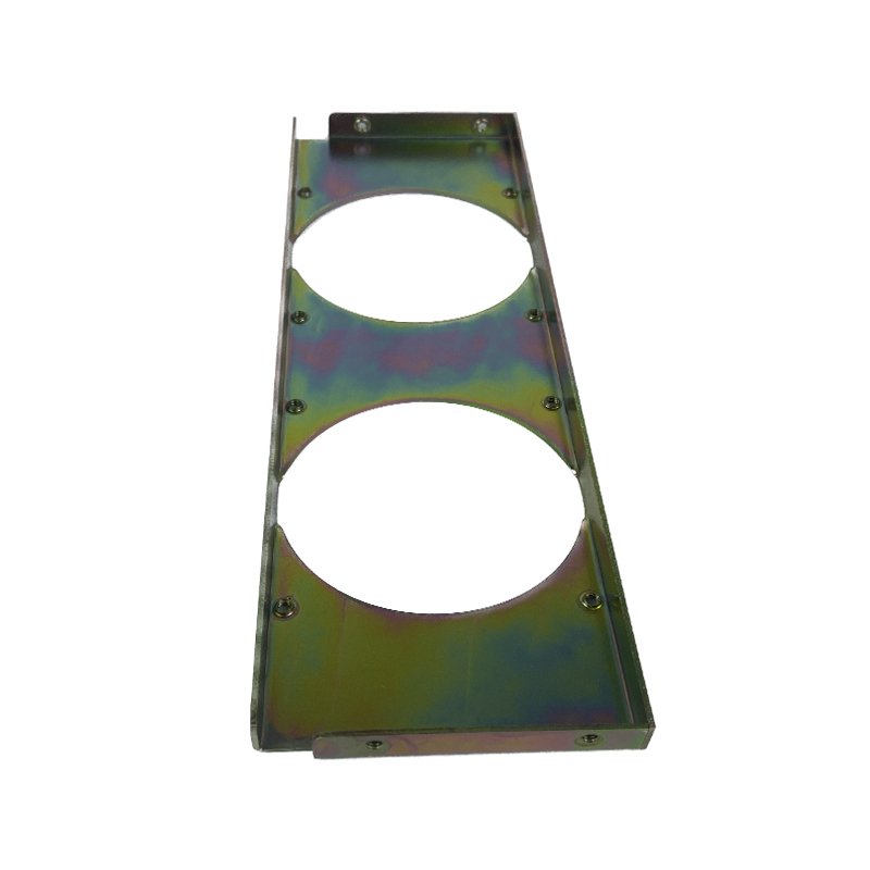 Qingdao Sheet Metal Fabrication Service Steel /Aluminum Laser Cutting Process Sheet Metal tamping Parts with Zinc Finishing