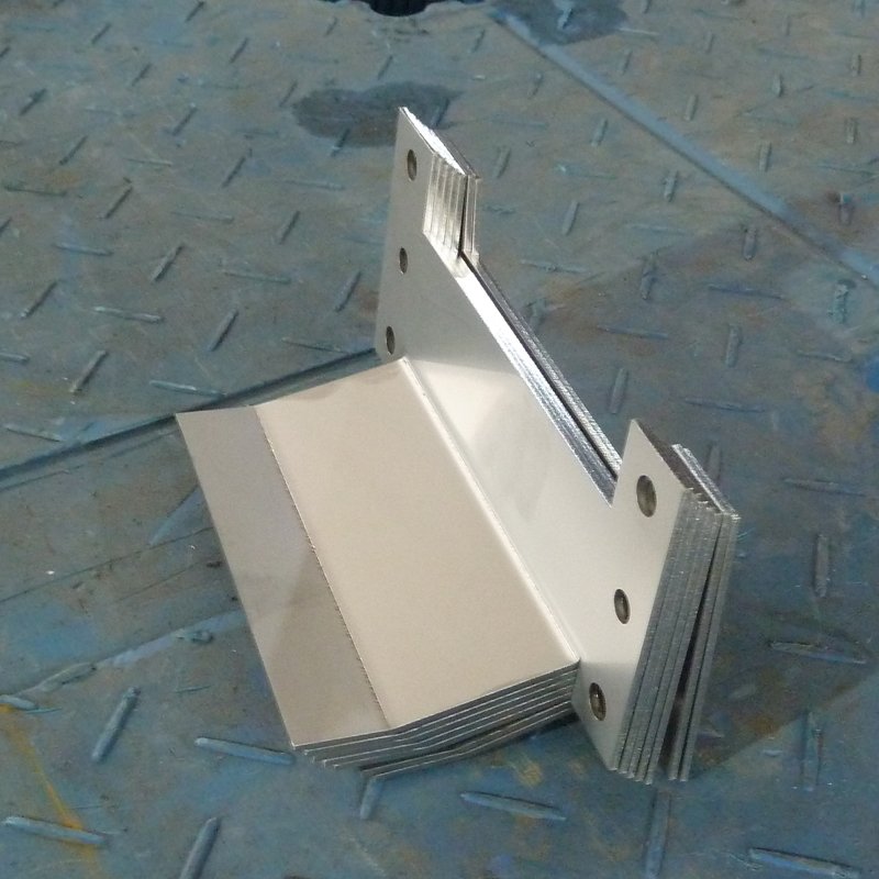 Laser cutting bending stamping aluminum stainless steele sheet metal fabrication