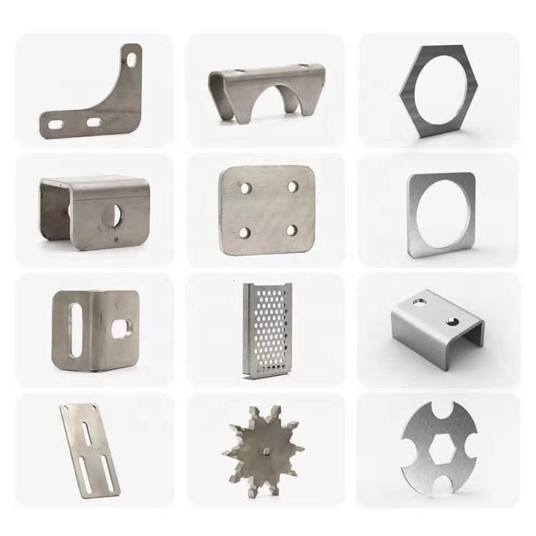 Sheet Metal Fabrication For Photovoltaic Bracket Stainless Steel Stamping Box Parts Accessories Shape Spring Clip