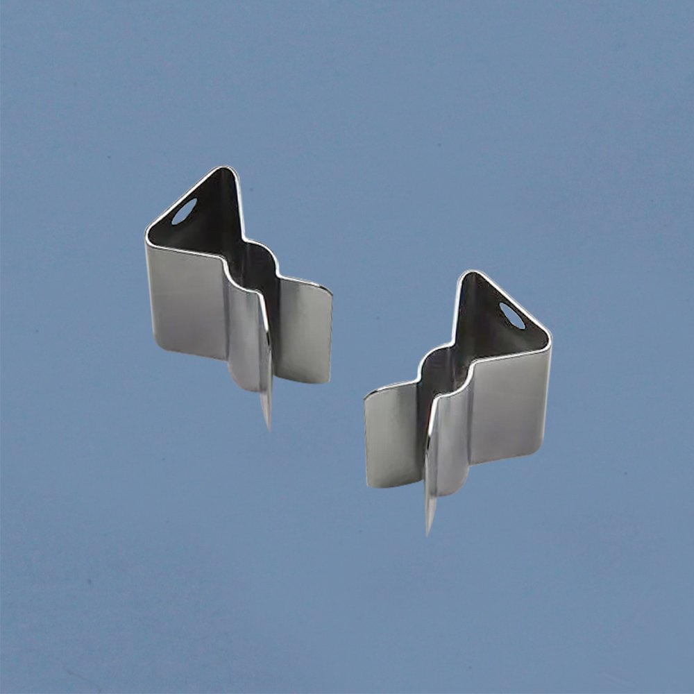 ISO Factory Custom Made High Precision Zinc Plated Sheet Metal Spring Steel Holster Belt Clip