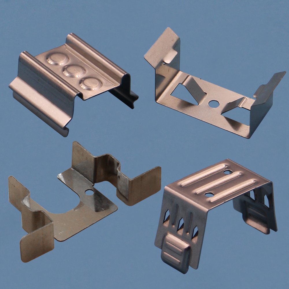 ISO Factory Custom Made High Precision Zinc Plated Sheet Metal Spring Steel Holster Belt Clip