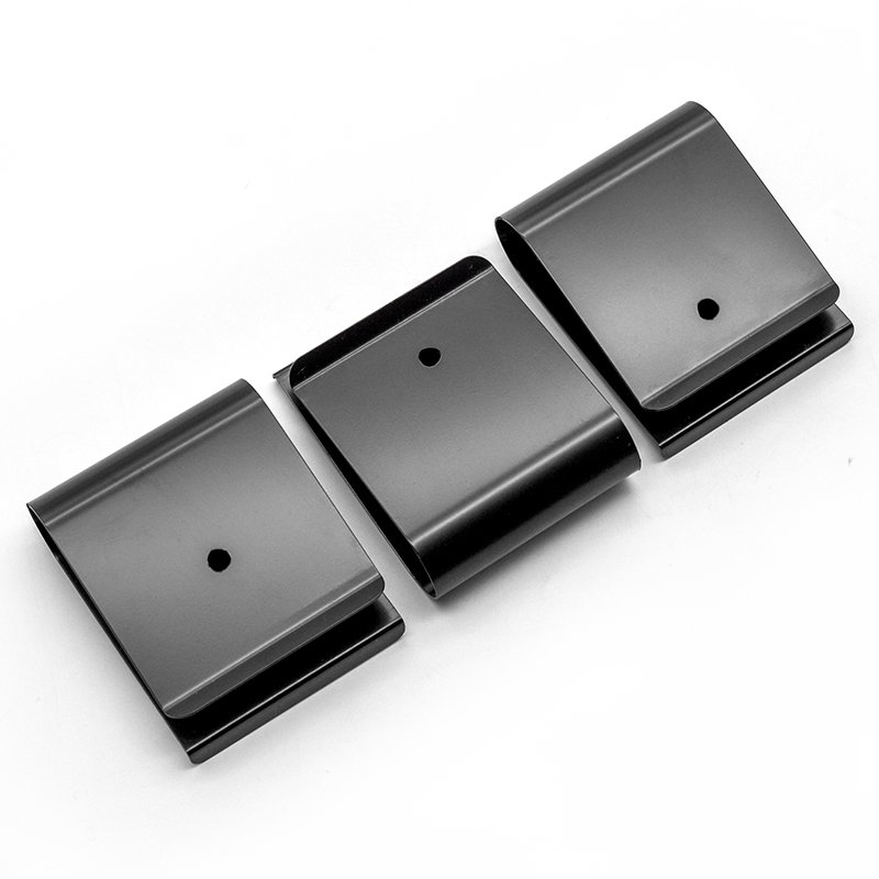Customizable Bent Design Stainless Steel Sun Visor Clip Secure Car Attachment Metal Visor Clip Cars distribution