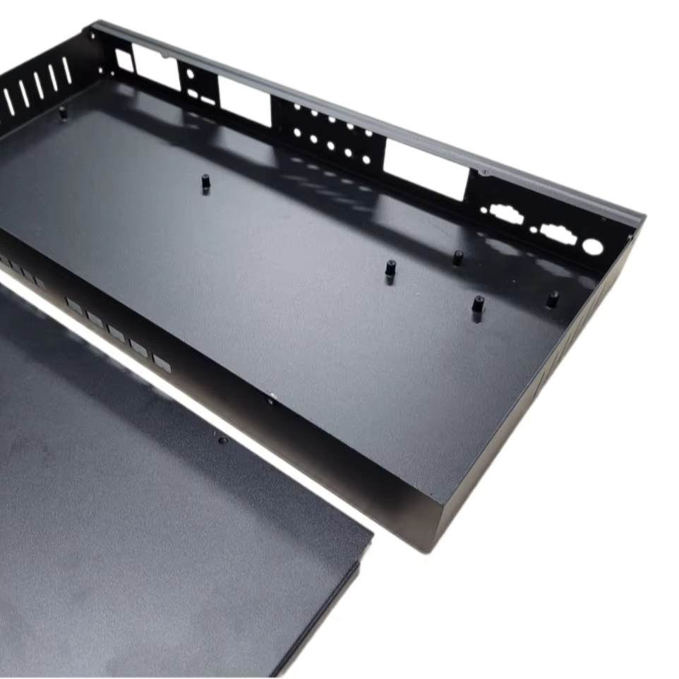 Customized IP68 Digital Network Boxes: Powder-Coated Sheet Metal Fabrication.