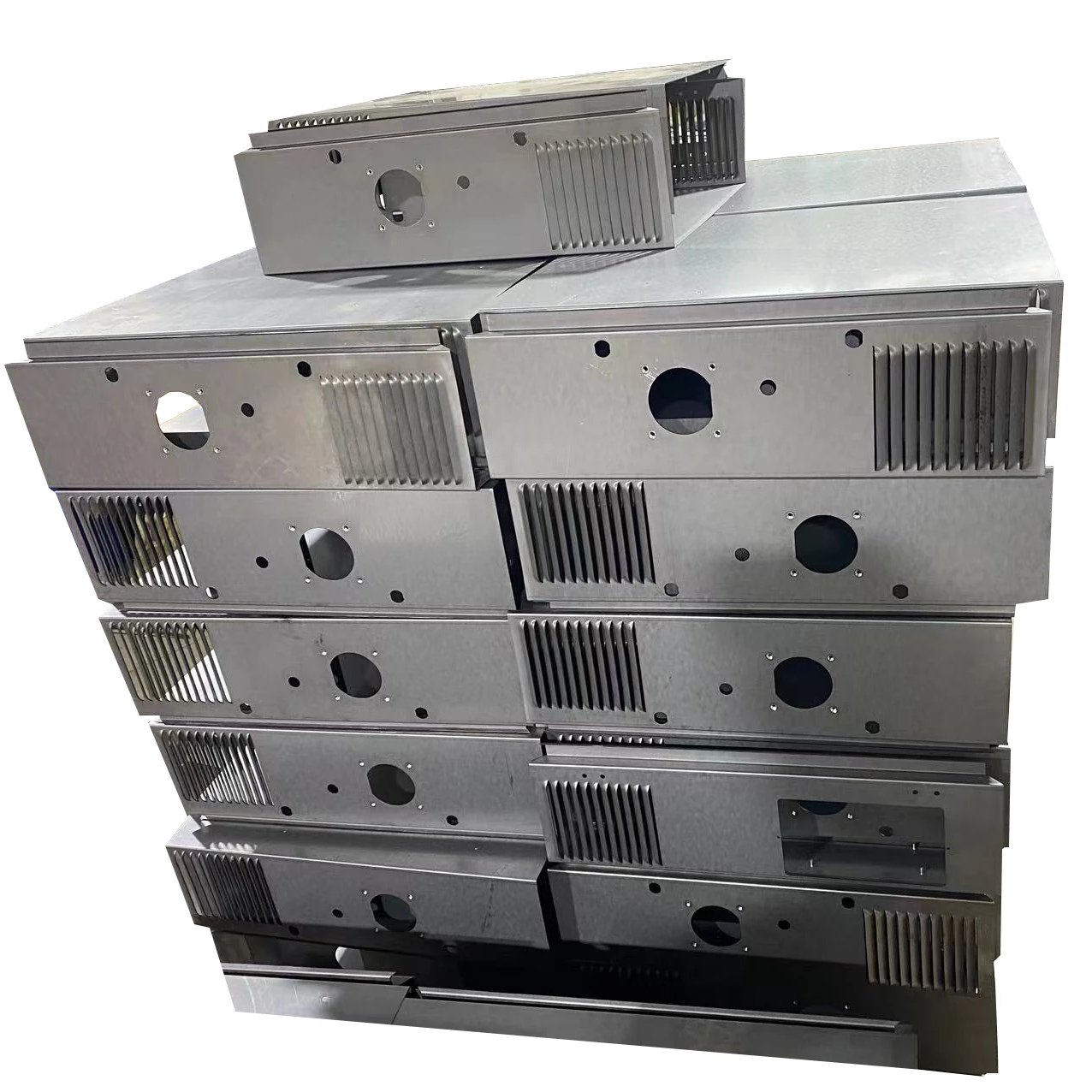 Custom stainless steel aluminium laser cut metal box welding bending service stamping parts sheet metal fabrication