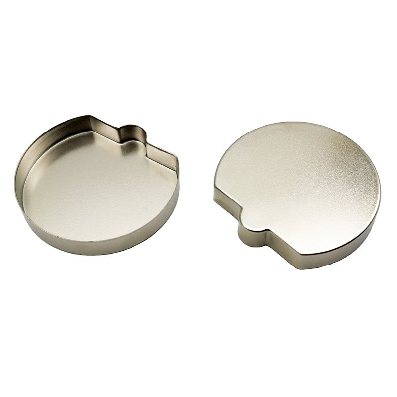 OEM Gloss Finish Sheet Metal Parts Fabrication Metal Shielding Case Sheet Metal Fab Stamping Aluminum Deep Drawn Parts