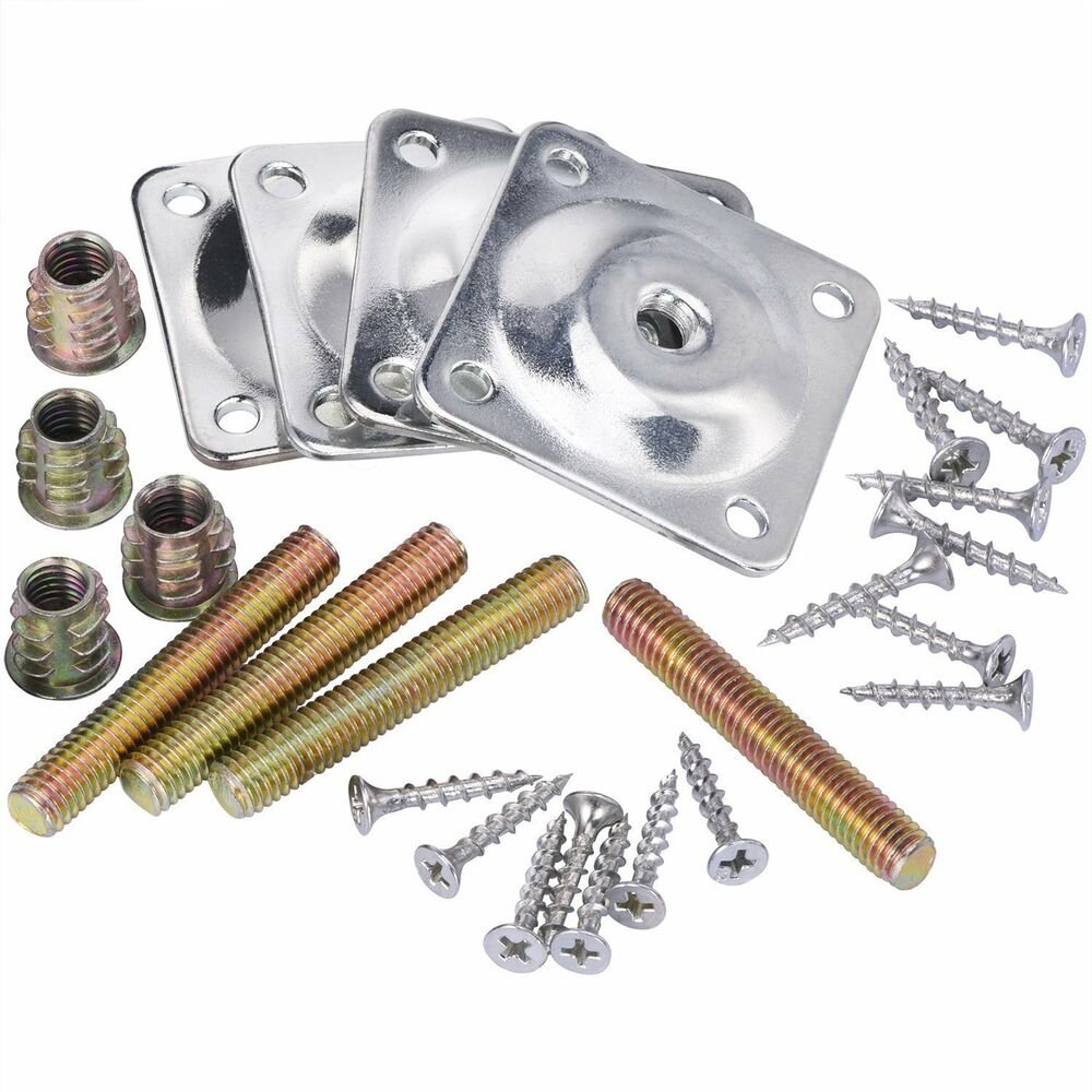 Custom made sheet metal fabrication furniture bottom mounting plate for Chair Leg /Table /Sofa Leg etc