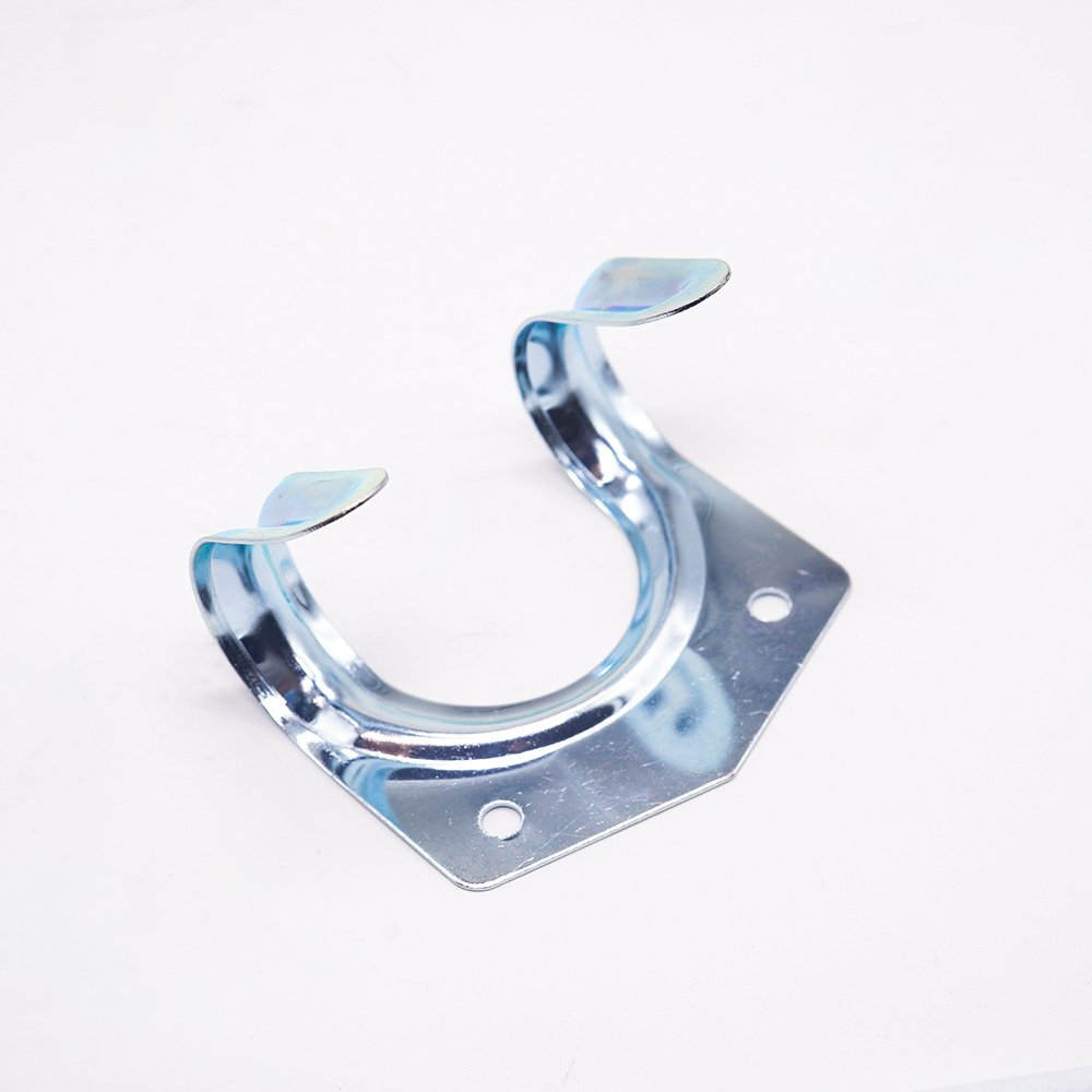 steel clips OEM custom Sheet Metal Fabrication Sheet Metal Bending Stamping Pipe Clamps Spring Clip
