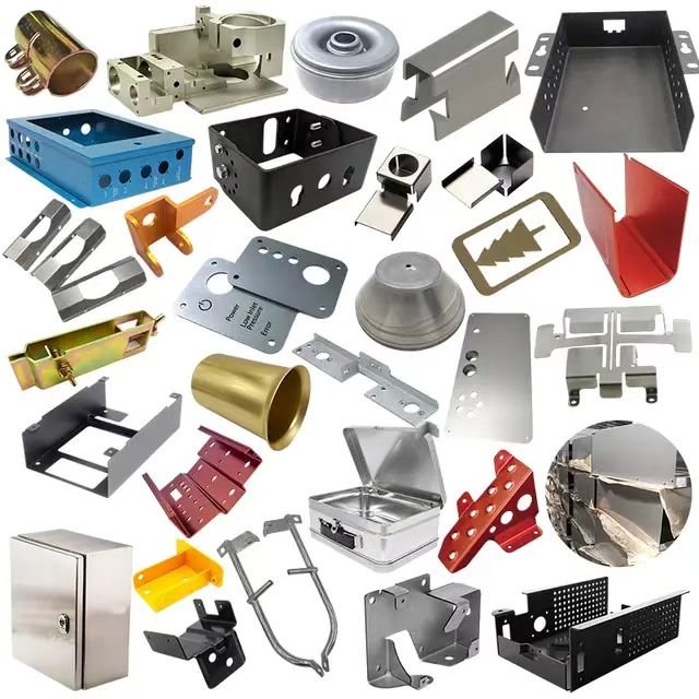 Custom Metal Stainless Steel Aluminum Components Parts Stamping Bending Welding Laser Cutting Sheet Metal Fabrication