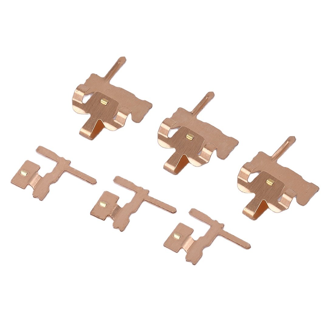 Professional Manufacturer Custom Different Sizes Switch Socket Copper Stamping Parts Sheet Metal Bending Small Pieces Of Metal