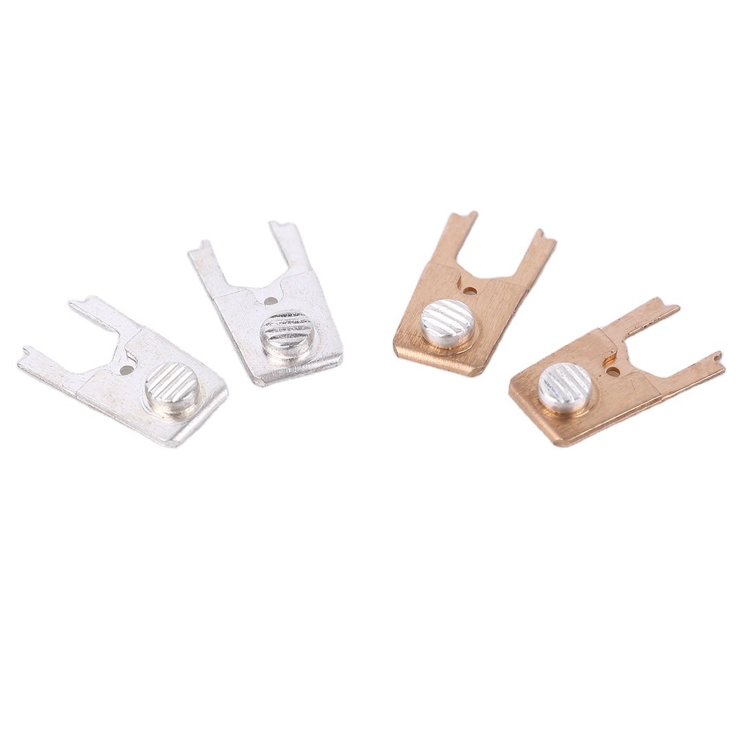 Professional Manufacturer Custom Different Sizes Switch Socket Copper Stamping Parts Sheet Metal Bending Small Pieces Of Metal
