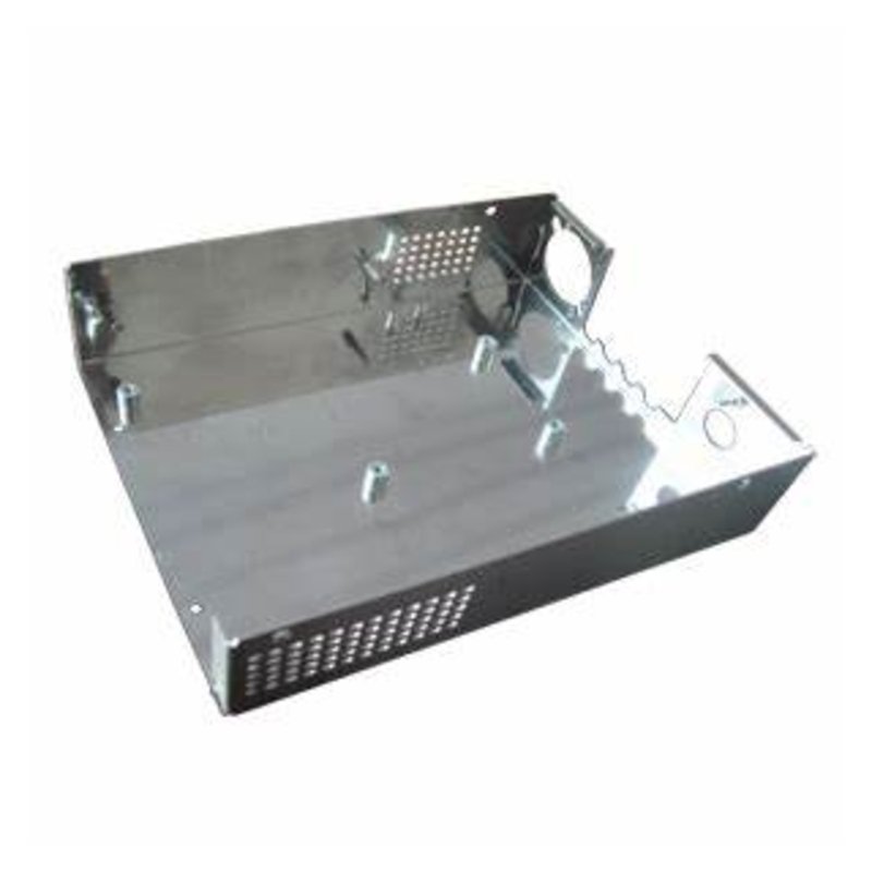 Polished & Powder Coated Charging Pile Shell Sheet Metal Stamping Enclosure with Zinc Plating Metal Part Fabrication