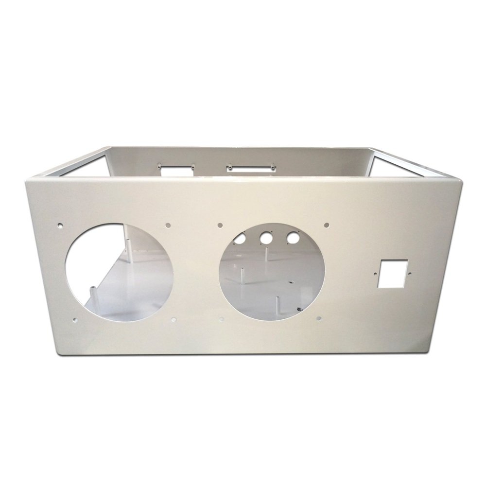 Custom Communication server chassis sheet metal fabrication 1u 2u 3u 4u rack mount case audio amp chassis sheet metal enclosure