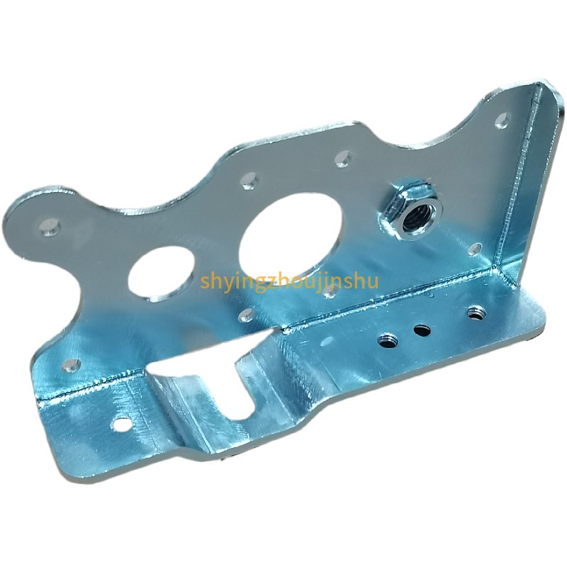 Custom zinc plating sheet metal fabrication products laser cutting bending welding service