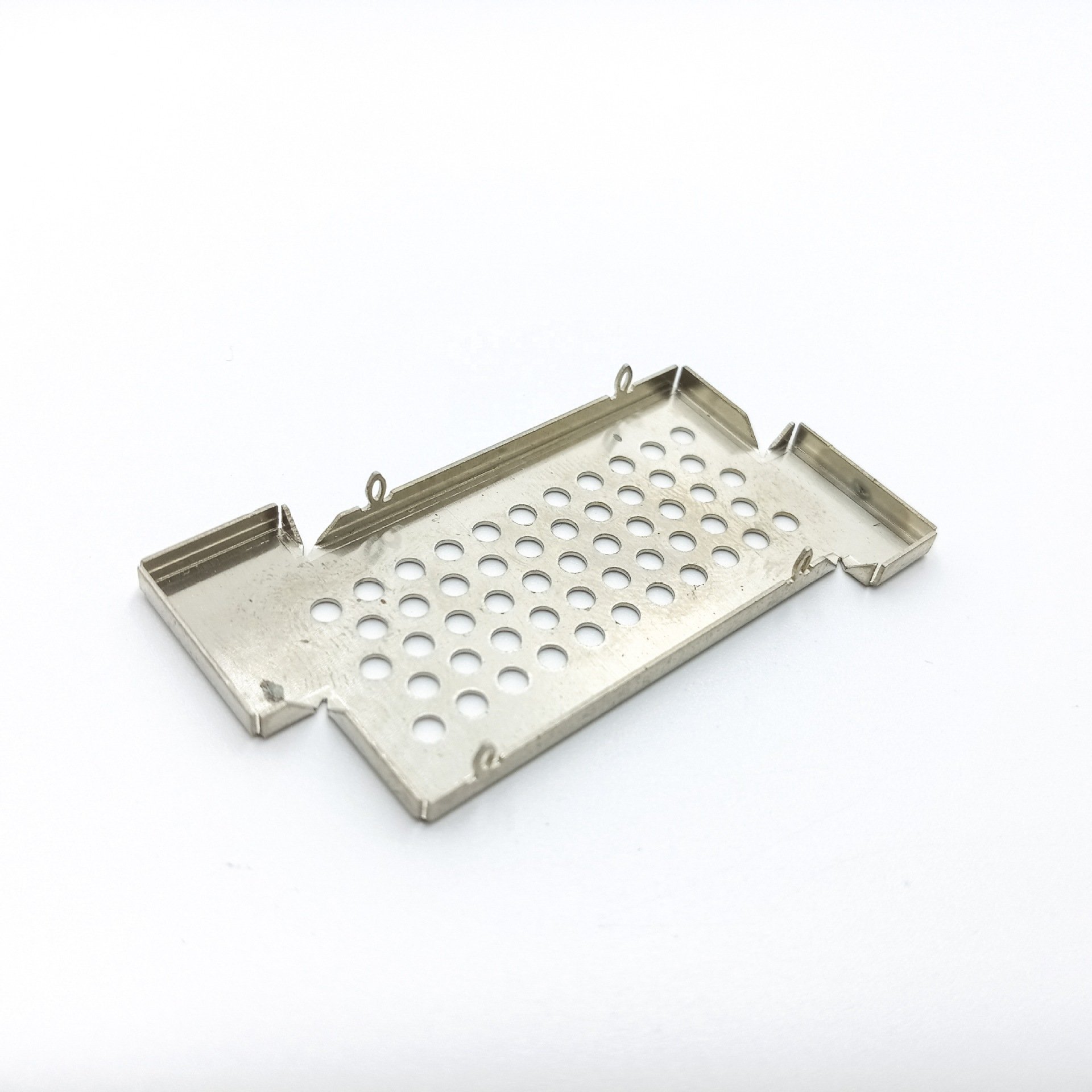 Factory Price 3.5 Inch Hard Dive Bracket 1.5mm Black Painted Stampings Cheap Sheet Metal Fabrication
