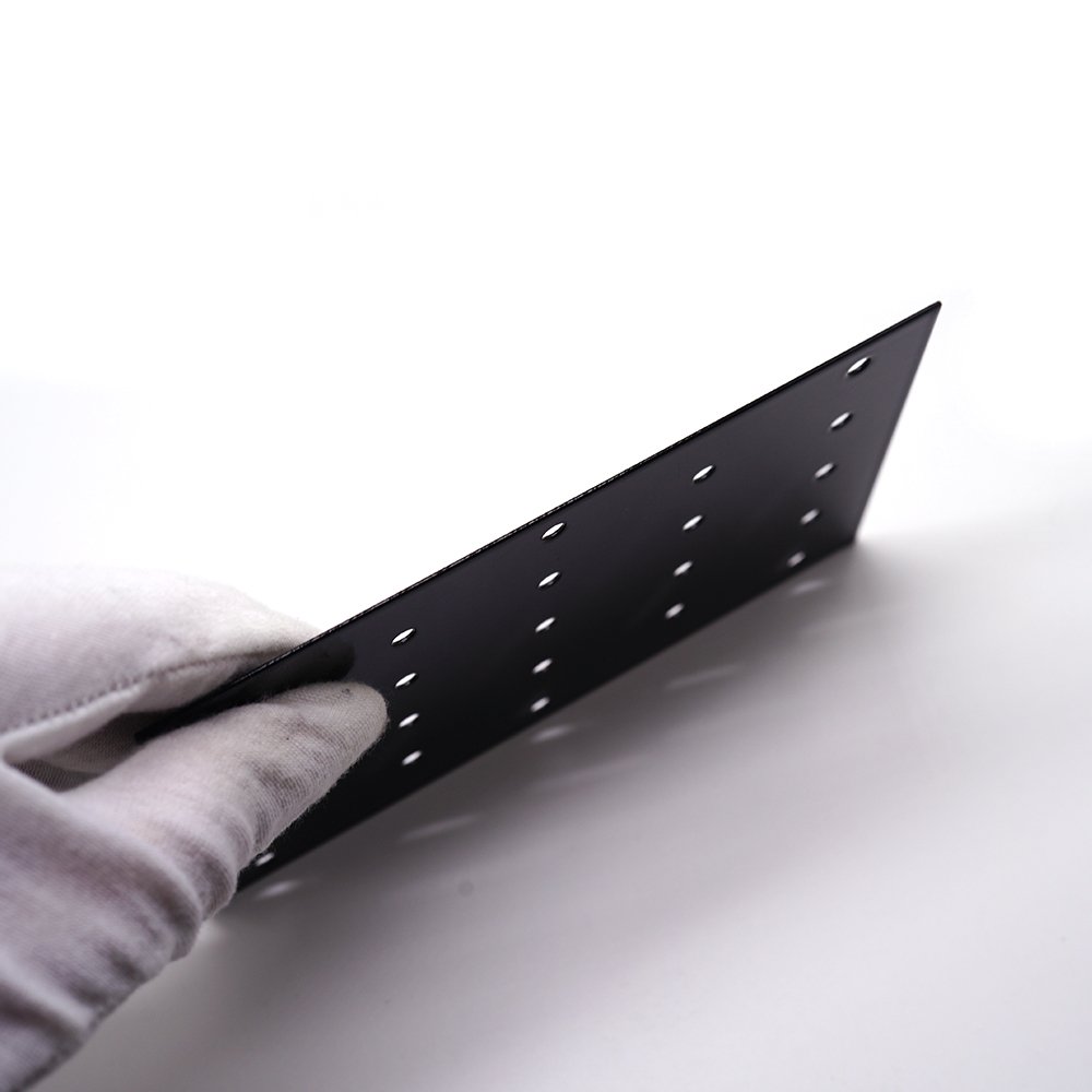 Customized Sheet Metal Fabrication Holes Anodized Aluminum Plate Laser Cutting Porous Aluminum Sheets
