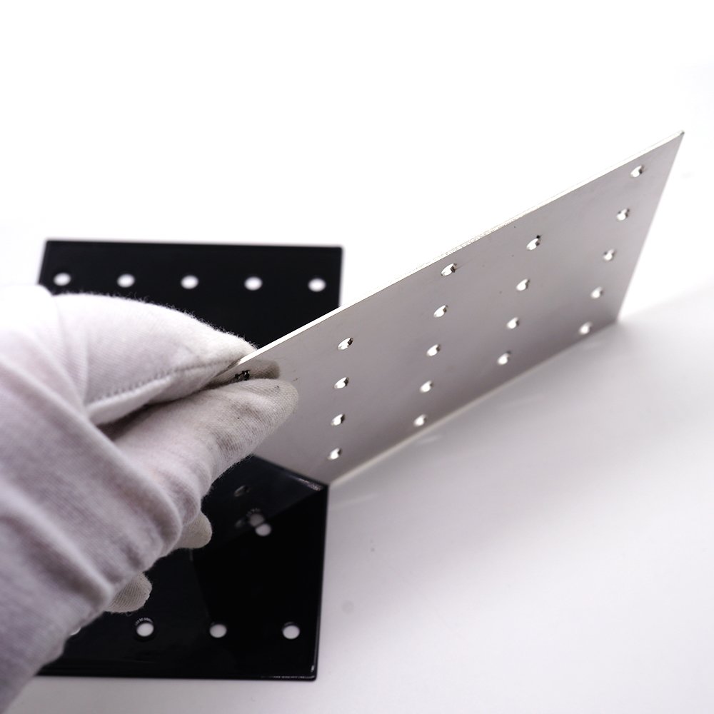 Customized Sheet Metal Fabrication Holes Anodized Aluminum Plate Laser Cutting Porous Aluminum Sheets