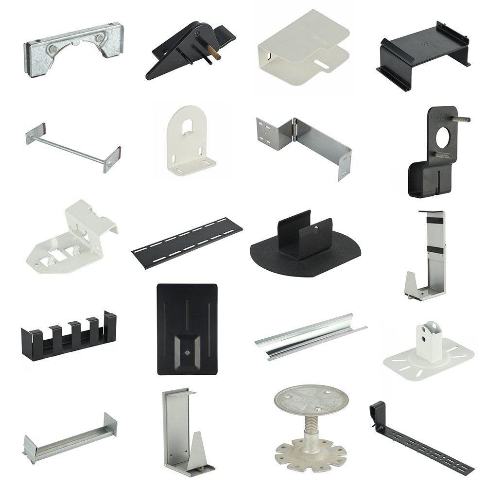 Customized aluminum sheet metal fabrication bending cutting welding stainless steel stamping with spray stamping service