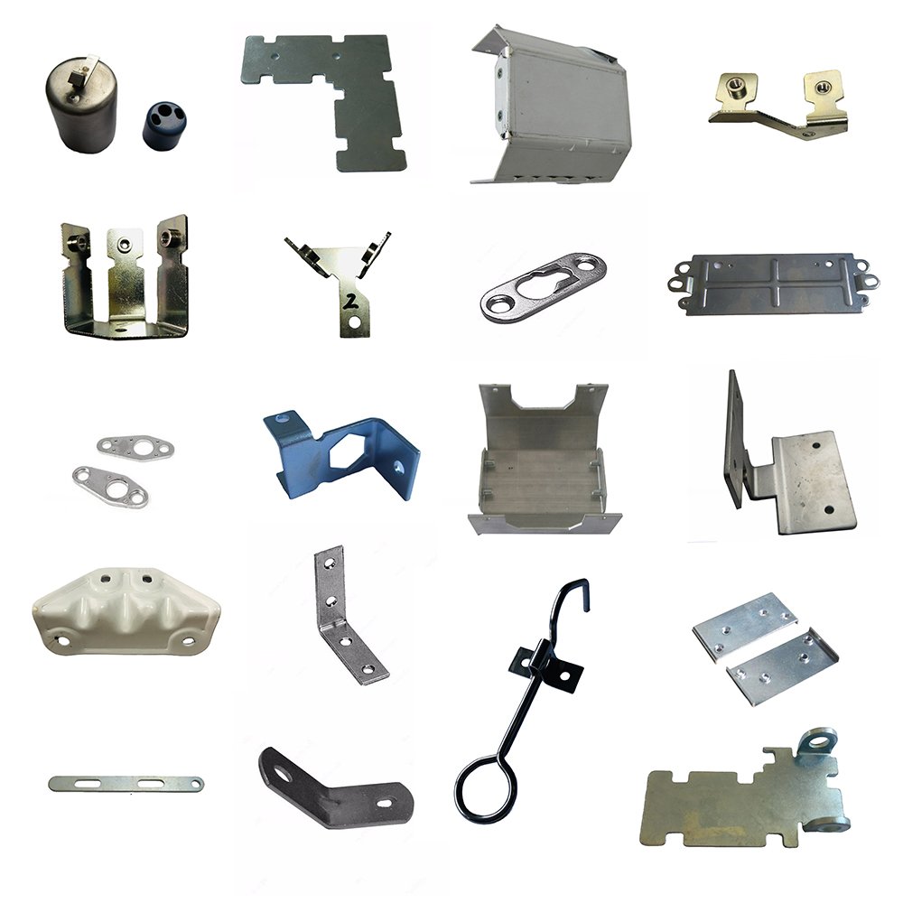 Customized aluminum sheet metal fabrication bending cutting welding stainless steel stamping with spray stamping service