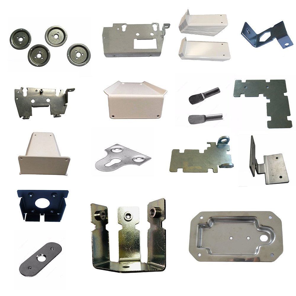 Customized aluminum sheet metal fabrication bending cutting welding stainless steel stamping with spray stamping service