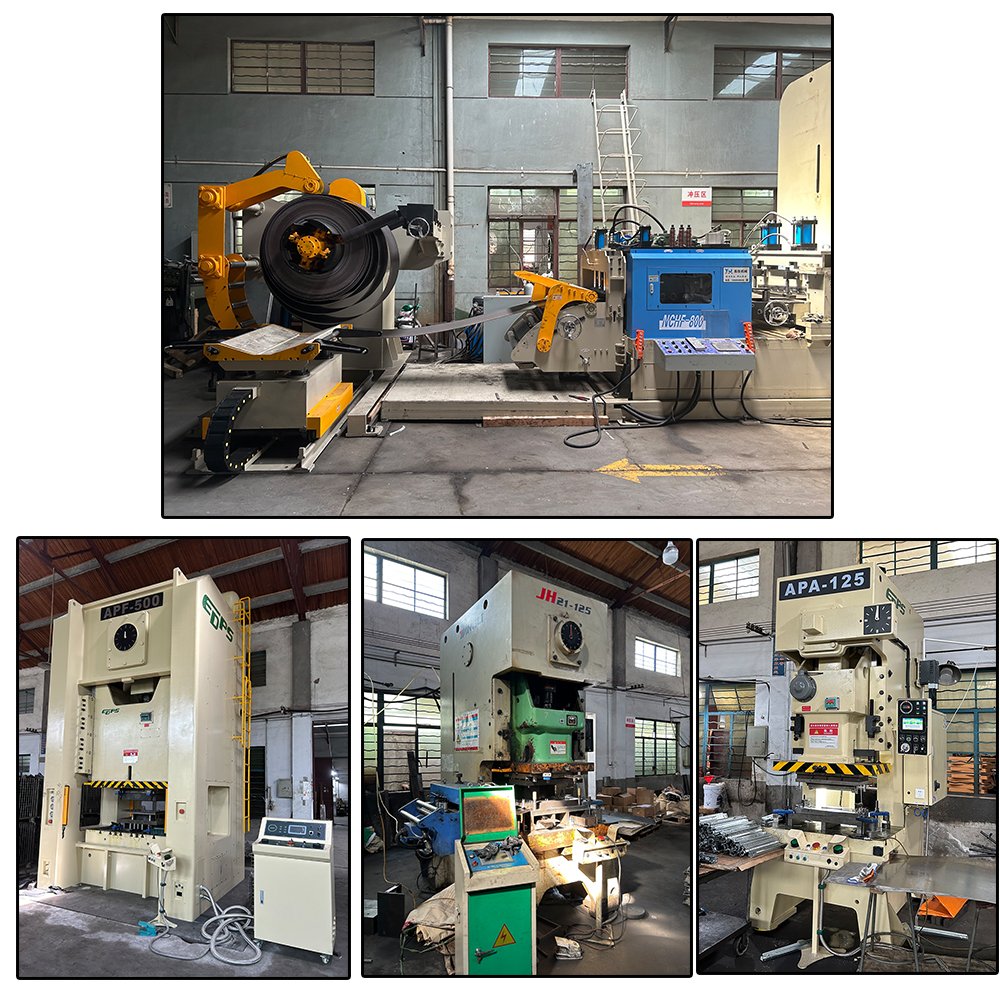Customized aluminum sheet metal fabrication bending cutting welding stainless steel stamping with spray stamping service