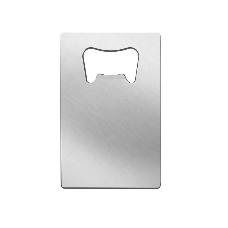 high quality sheet metal fabrication Customized Mini Portable Metal Bar stainless steel 430 beer open Tools Bottle Beer Opener