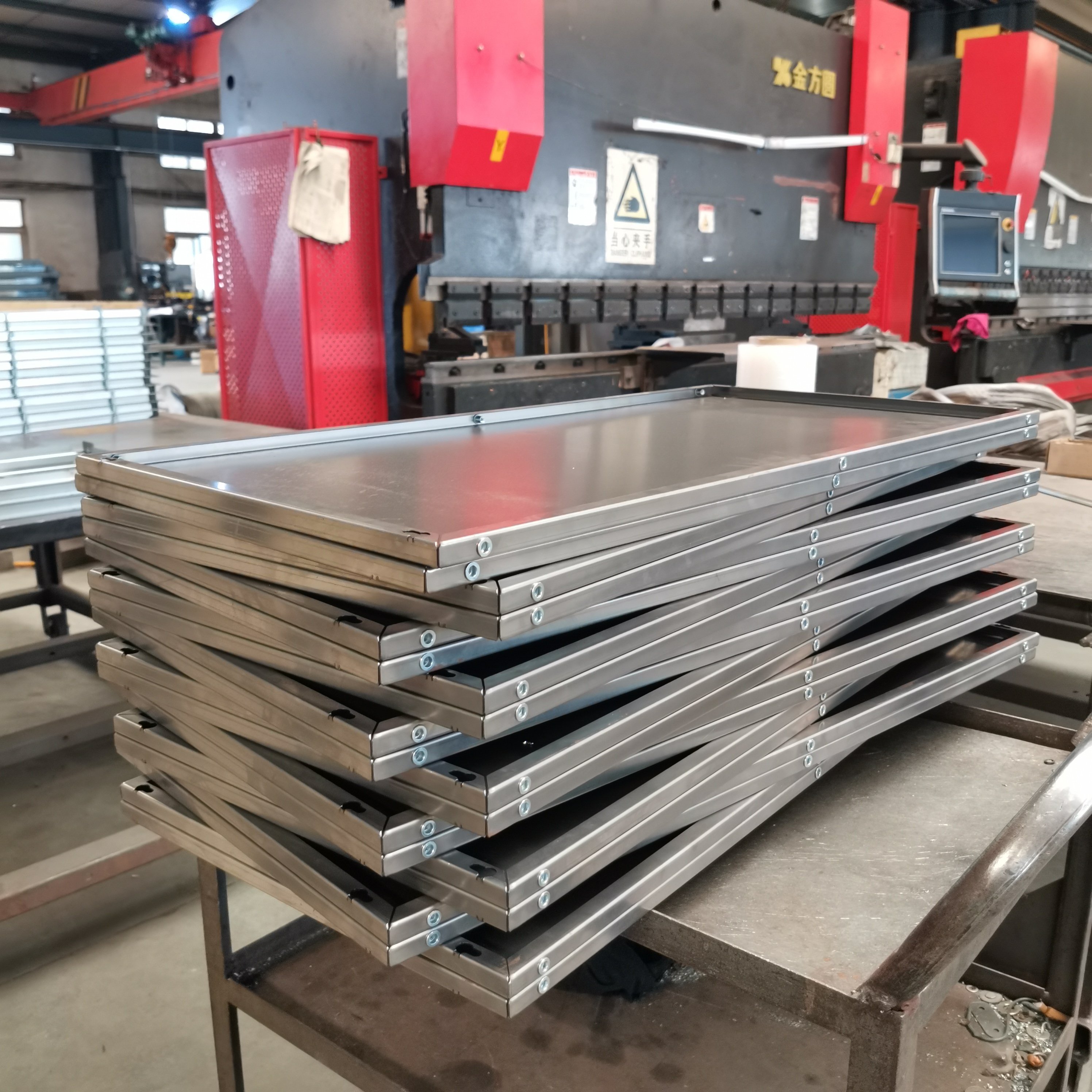 Custom Bending/press Riveting Works Box Enclosure Processing Stainless Aluminium Steel sheet metal fabrication