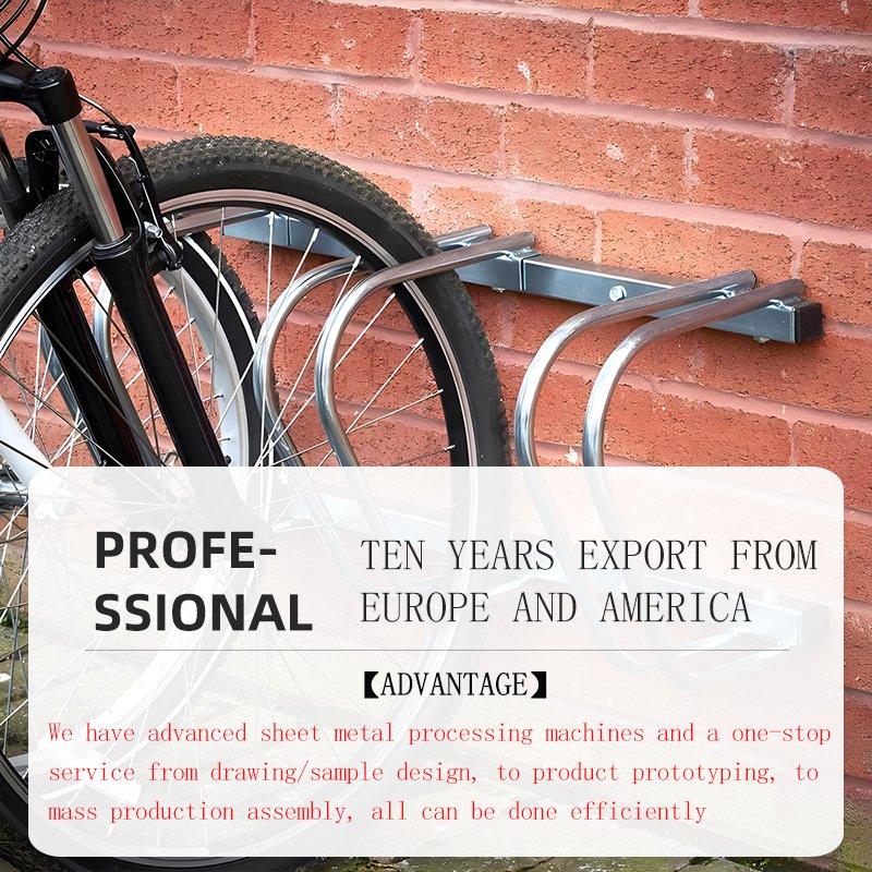 OEM custom outdoor metal bending forming welding parts engineering/bicycle parking rack sheet metal fabrication bending service